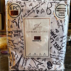 Supreme Living | Karl Lagerfeld Paris Premium Sheet Set - NEW!